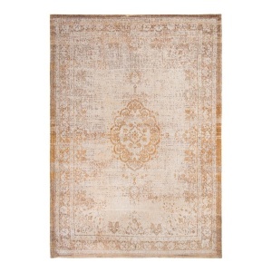 Covor roz somon/gri din fibre sintetice Medallion Salmon Louis de Poortere (diverse dimensiuni)