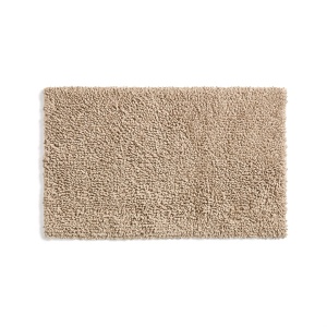 Covoras baie bej din bumbac 50x70 cm Aroia Kave Home