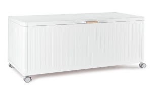 Cufar exterior alb din metal Ocean Hold Bizzotto