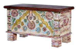 Cufar multicolor din lemn Rime Giner y Colomer