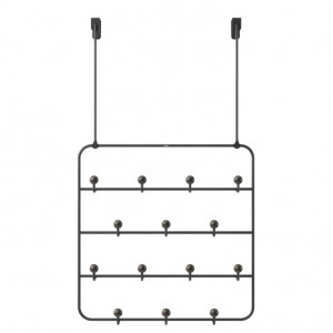 Cuier negru din metal Estique Umbra