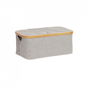 Cutie cu capac din bambus Justyne Iri Hubsch