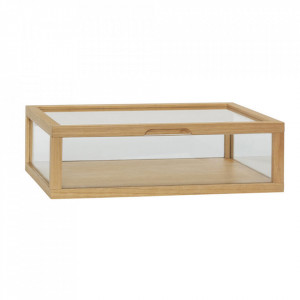 Cutie maro/transparenta din lemn View Small Hubsch