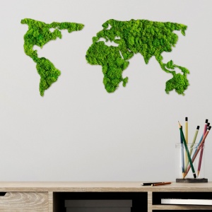 Decoratiune de perete verde 32x70 cm Earth The Home Collection