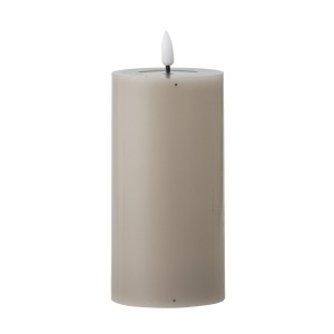 Decoratiune luminoasa bej din fibre naturale Ponza L Bloomingville