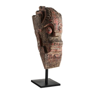Decoratiune multicolora din lemn 90 cm Finn Vical Home