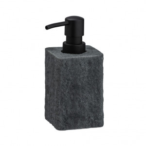 Dispenser sapun lichid gri antracit din polirasina 300 ml Villata Wenko