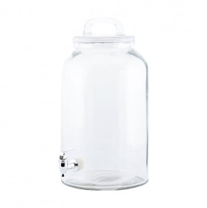 Dozator pentru bauturi transparent din sticla 20x38 cm Icecold House Doctor