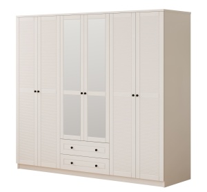 Dulap alb 210 cm Hoga Mirror XL The Home Collection