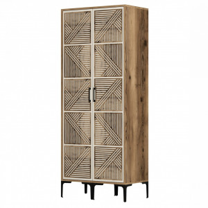 Dulap maro/crem 202 cm Kumsal PP The Home Collection