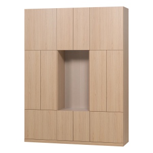 Dulap maro deschis 215 cm Build Cabinet Woood