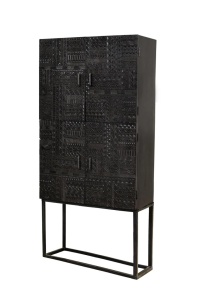 Dulap maro din lemn 176 cm Hieroglyphic Giner y Colomer