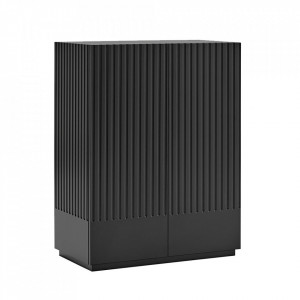 Dulap negru/gri carbune 120 cm Doric Teulat