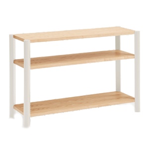 Etajera crem din lemn 84 cm Bona Teulat