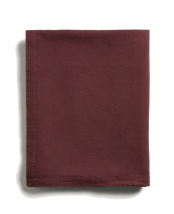 Fata de masa rosu burgund din bumbac 170x250 cm Lerava Kave Home