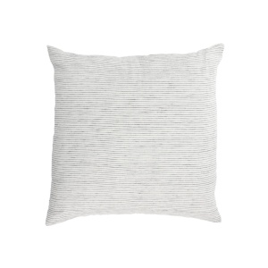 Fata de perna alba/neagra din fibre naturale 45x45 cm Marena Kave Home