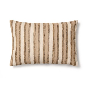 Fata de perna ecru din fibre naturale 40x60 cm Dorevi Kave Home