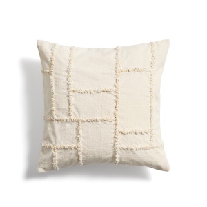 Fata de perna galbena din bumbac 45x45 cm Verion Kave Home