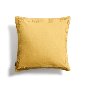Fata de perna galbena din bumbac 50x50 cm Luadia Kave Home