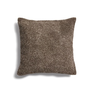 Fata de perna maro din bumbac 50x50 cm Olinan Boucle Kave Home