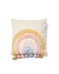 Fata de perna multicolora din bumbac 45x45 cm Tadea Kave Home