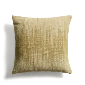Fata de perna verde din fibre naturale 70x70 cm Liroda Kave Home