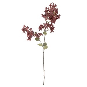 Floare artificiala mov/verde din fibre sintetice 100 cm Myrtle Bloomingville