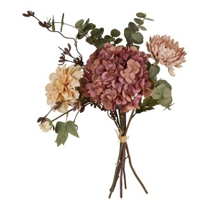 Flori artificiale din fibre sintetice multicolore 68 cm Dahlia House Nordic