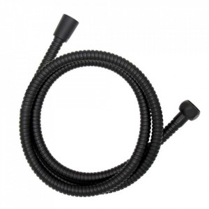 Furtun pentru dus negru din metal Ultimate Wenko