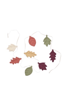 Ghirlanda multicolora din bumbac Leaf Ferm Living