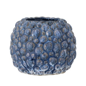 Ghiveci albastru din ceramica 12 cm Susannah Bloomingville