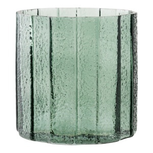 Ghiveci din sticla verde 15 cm Majestic House Nordic