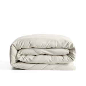 Husa pilota alba din bumbac 220x240 cm Sirale Kave Home