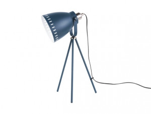 Lampa birou albastra din metal 54 cm Mingle Present Time