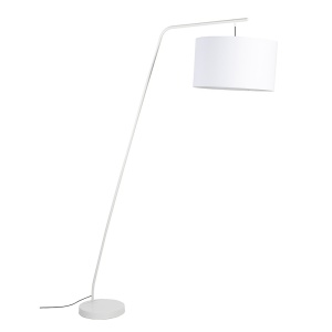 Lampadar alb din metal 160 cm Martine The Home Collection