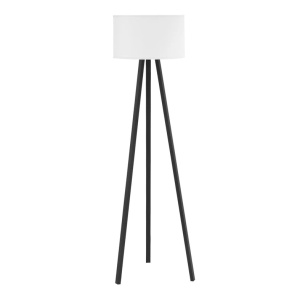 Lampadar alb/negru din lemn 136 cm Piko Zuma Line