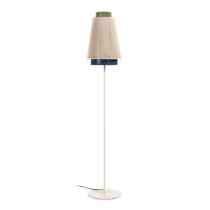 Lampadar bej din fibre naturale 163 cm Yuvia Kave Home