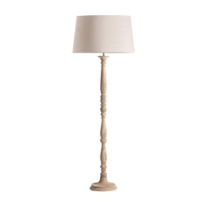Lampadar maro/bej din lemn 169 cm Heilbron Vical Home