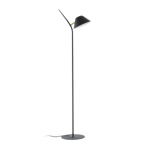 Lampadar negru din metal 152 cm Aurelia Kave Home