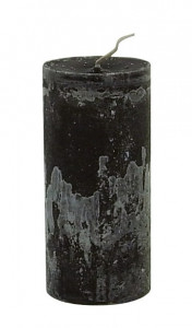 Lumanare neagra din parafina si ceara 15 cm Lars LifeStyle Home Collection