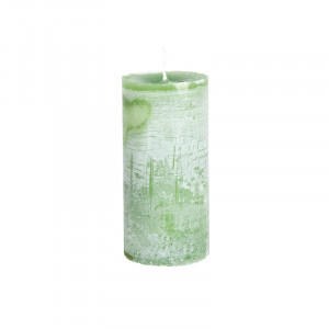 Lumanare verde din ceara parafinica 15 cm Lars LifeStyle Home Collection