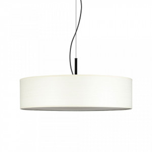 Lustra alba din metal cu 3 becuri Ocho Rustic Bulb Attack