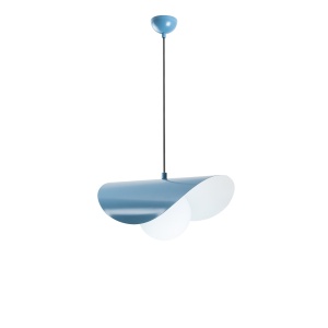 Lustra albastru deschis din metal Vatoz The Home Collection