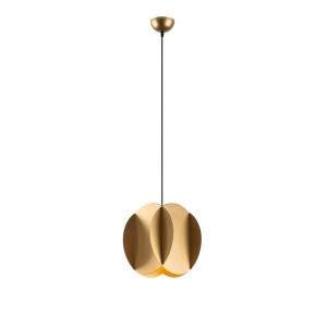 Lustra aurie din metal Corner The Home Collection