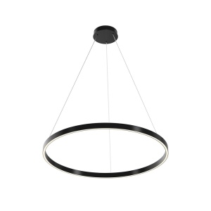 Lustra neagra din metal Rim Maytoni