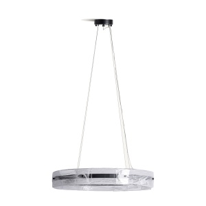 Lustra neagra/transparenta din metal Mukam Vical Home