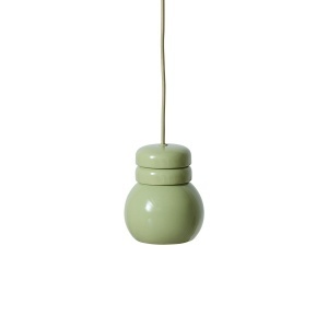 Lustra verde fistic din ceramica Blush HKliving