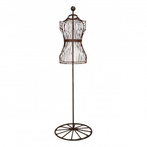 Manechin decorativ pentru exterior maro din metal Herwero Esschert Design