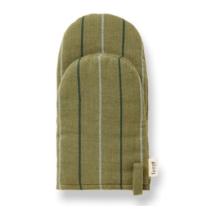 Manusa pentru bucatarie verde din bumbac Ito Ferm Living