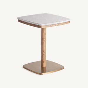 Masa bar multicolora din ciment 50x50 cm Alferce White Vical Home